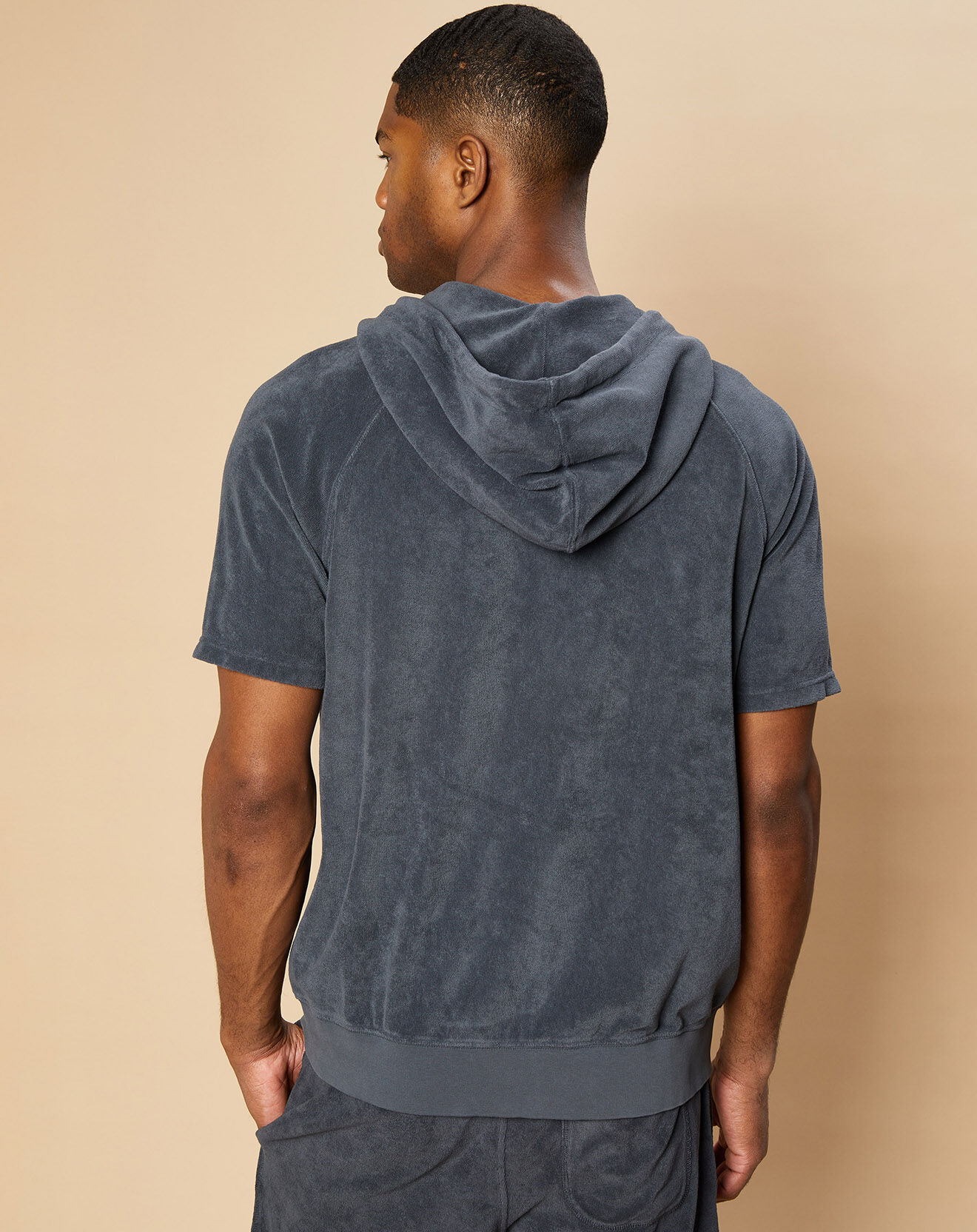 Hartford Sweat à capuche zippé en éponge thunder