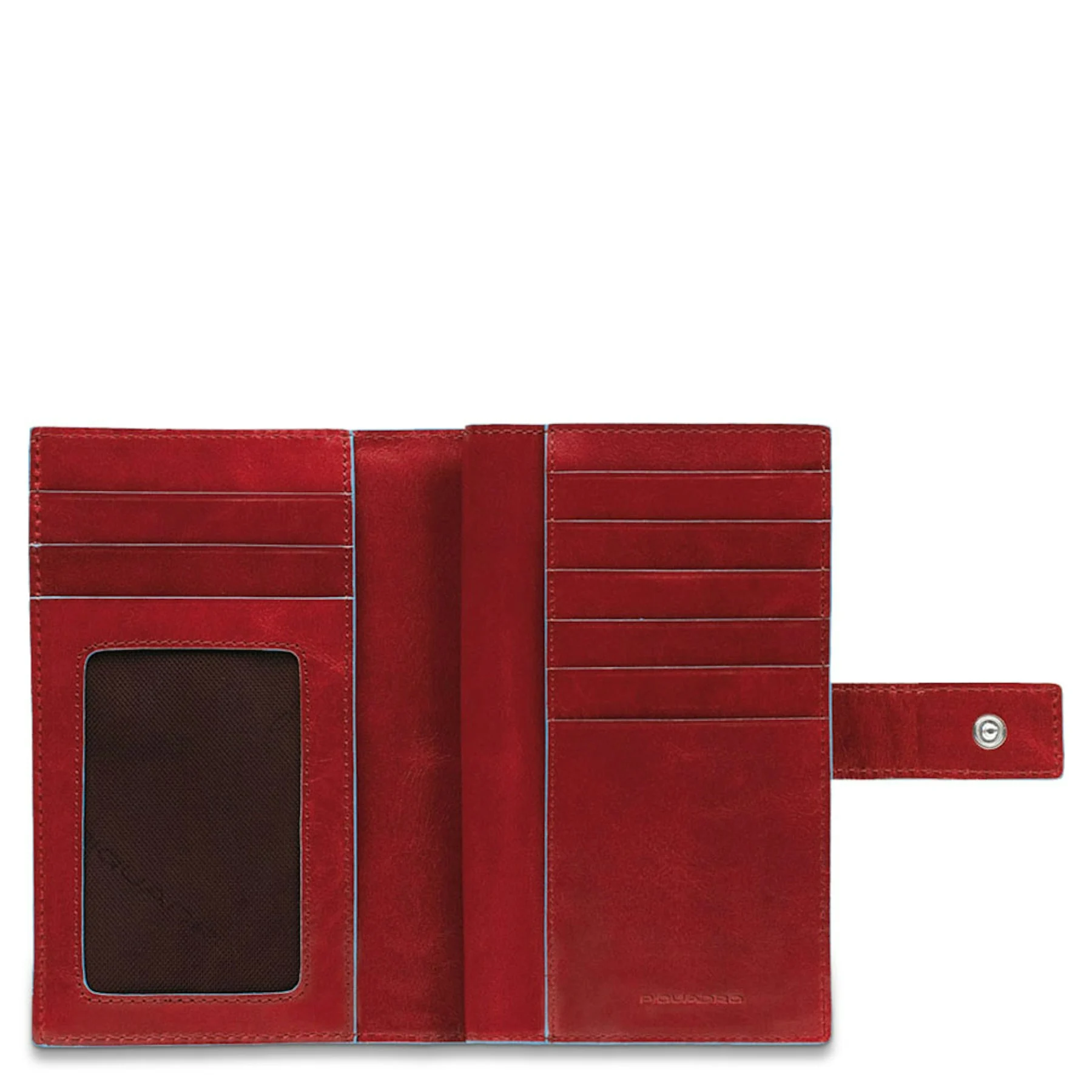 Portefeuille en cuir | Rouge