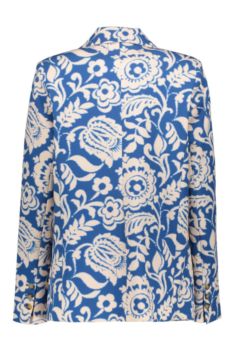 Geisha blauwe dames blazer