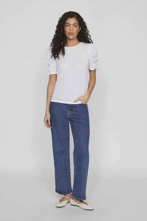 Vila witte dames t-shirt