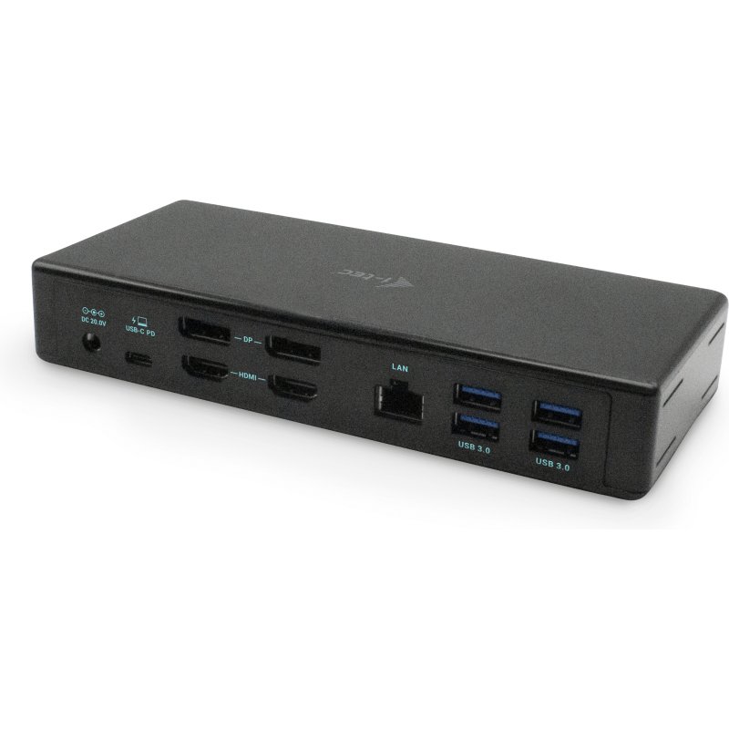 i-tec USB-C Quattro Display Docking Station with Power Delivery 85 W