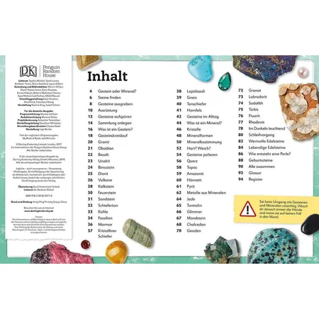 DK Verlag Steine und Mineralien: Entdecken, sammeln und bestimmen