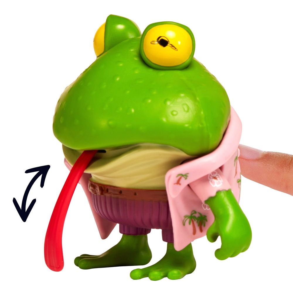 Teenage Mutant Ninja Turtles Mutant Mayhem 10cm Figur – Dschingis Frosch