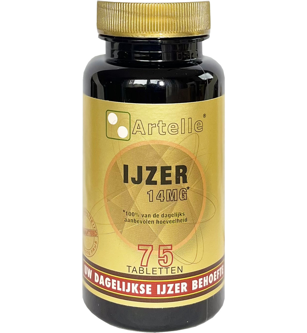 Artelle IJzer 14 mg (100 tabletten)
