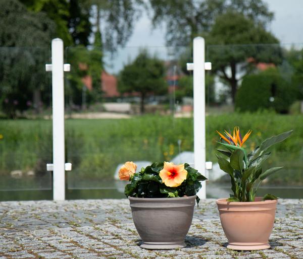 Spang Terrakotta-Topf Gallicus, rund