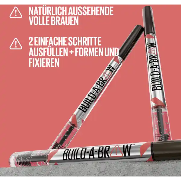Build-A-Brow 2in1 Augenbrauenstift Nr. 260 mediumbraun + Versiegelungsgel