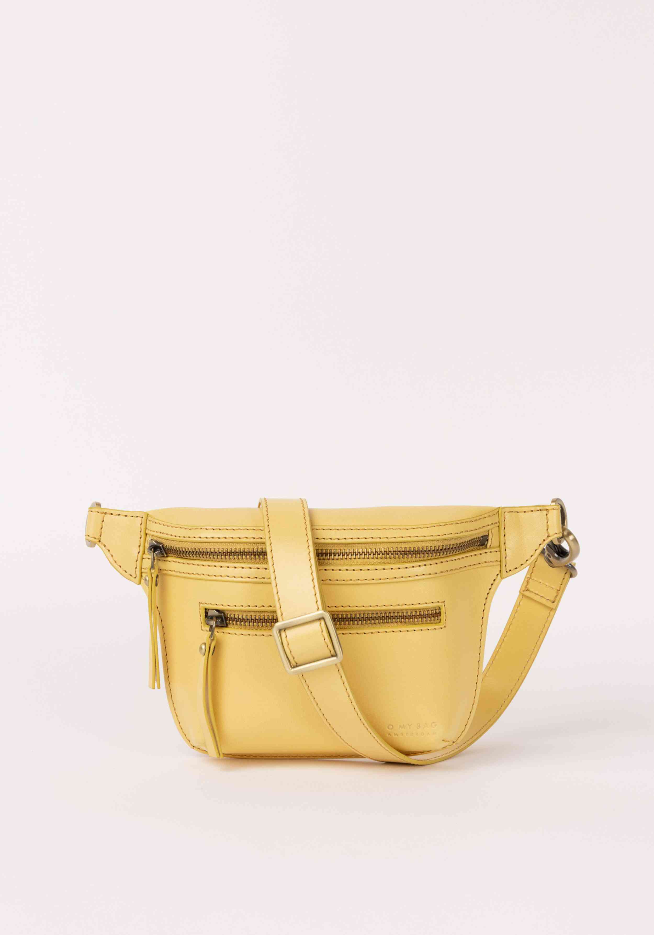 O My Bag Hip Bag Beck's Bum Bag Butter Yellow Classic Leather
