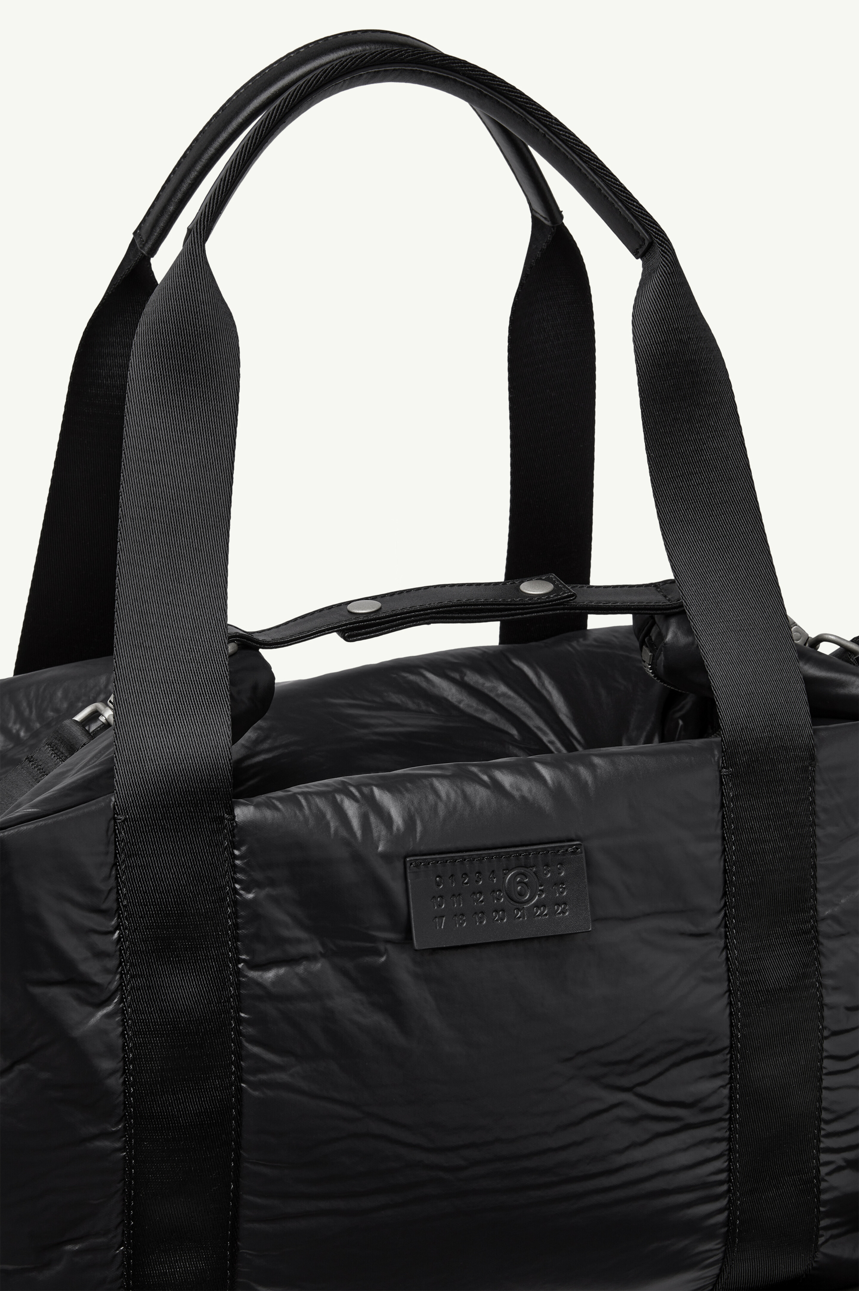 Sac de voyage en nylon froissé