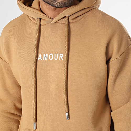 Sweat Capuche Camel