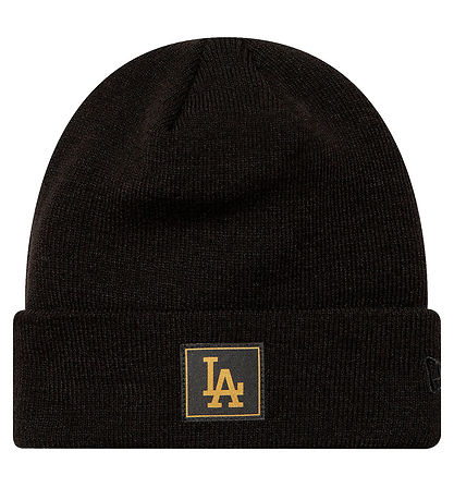New Era Mütze - Strick - Dodgers - Metallic - Schwarz