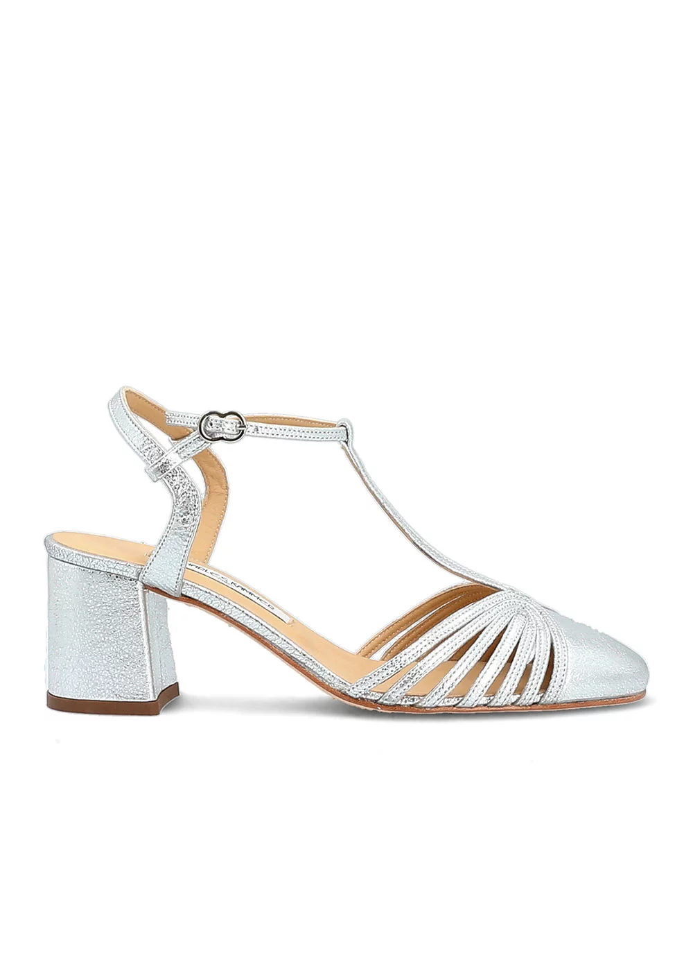 SALOME RACINE CUIR ARGENT