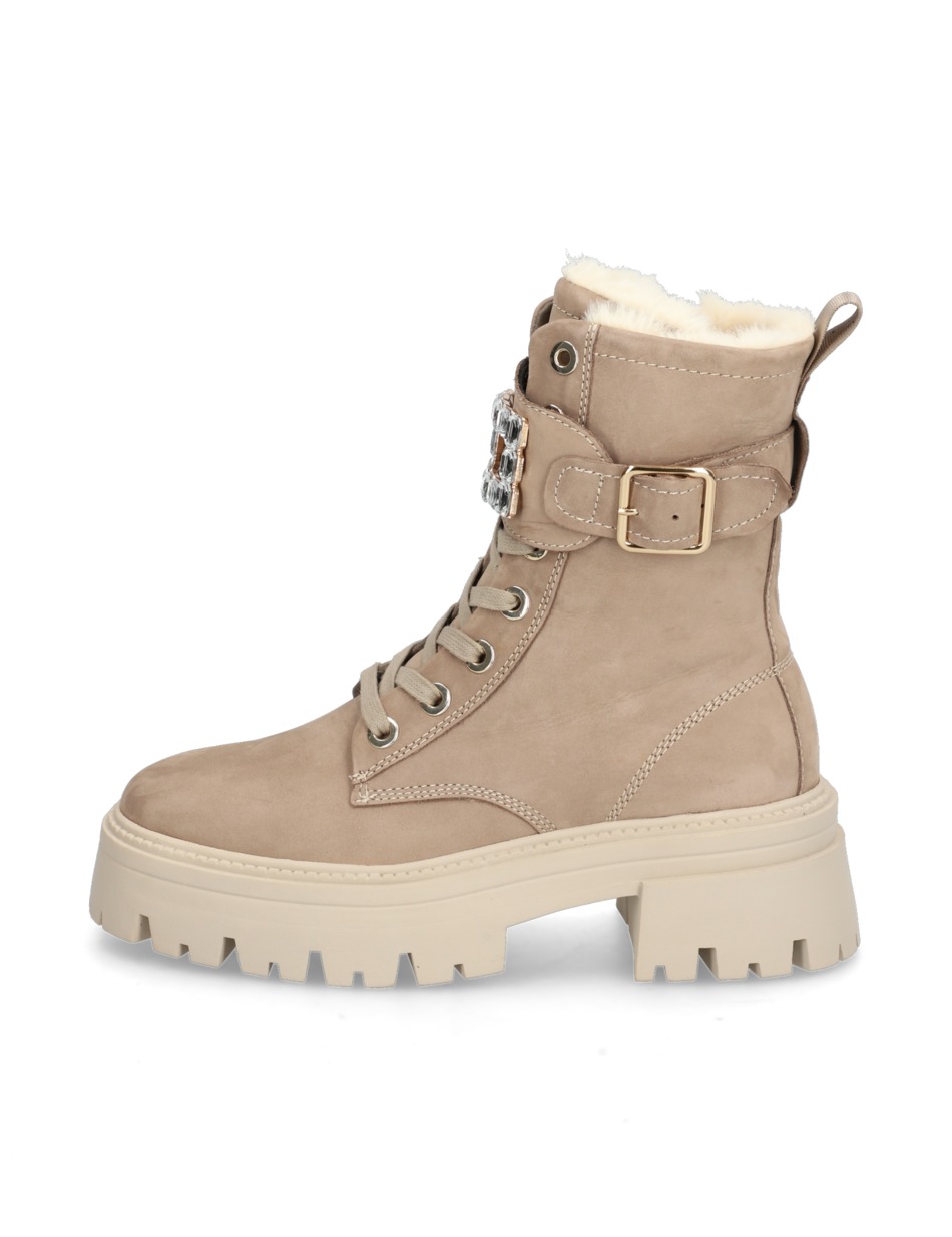 Nubukleder Snowboot