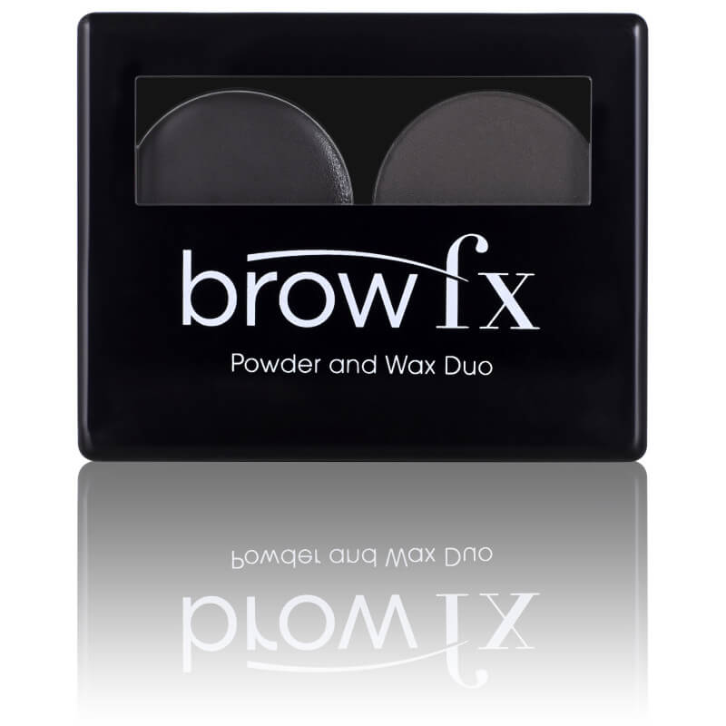 Eyelash Design Company- BrowFx - Boitier à poudre (Charbon) Brow Powder & Wax Duo