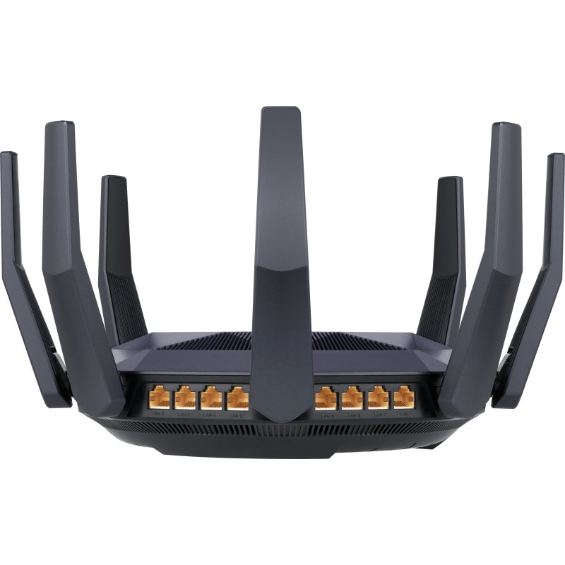 ASUS RT-AX89X AX6000 AiMesh routeur sans fil Ethernet Bi-bande (2,4 GHz / 5 GHz) Noir