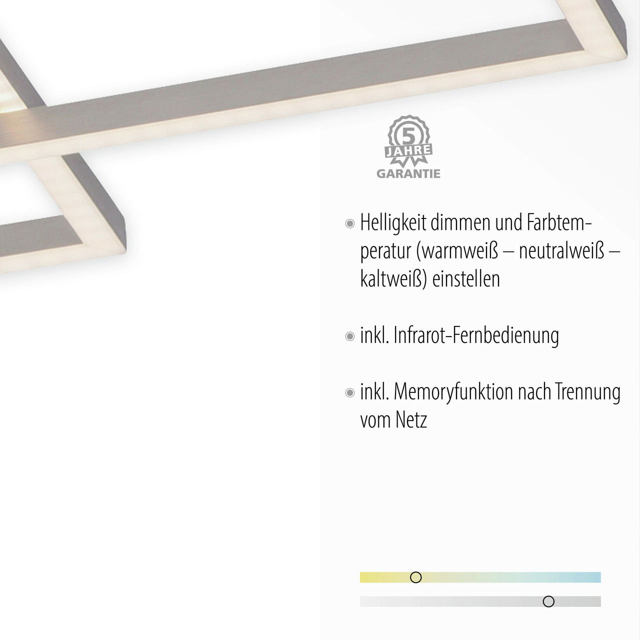 Just Light Deckenleuchte IVEN