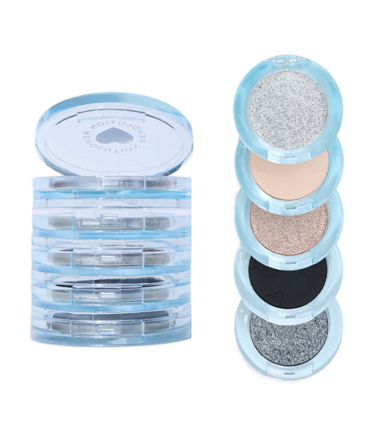 I Heart Revolution - Paleta de Sombras Snack Stacks - Smokey Vanilla
