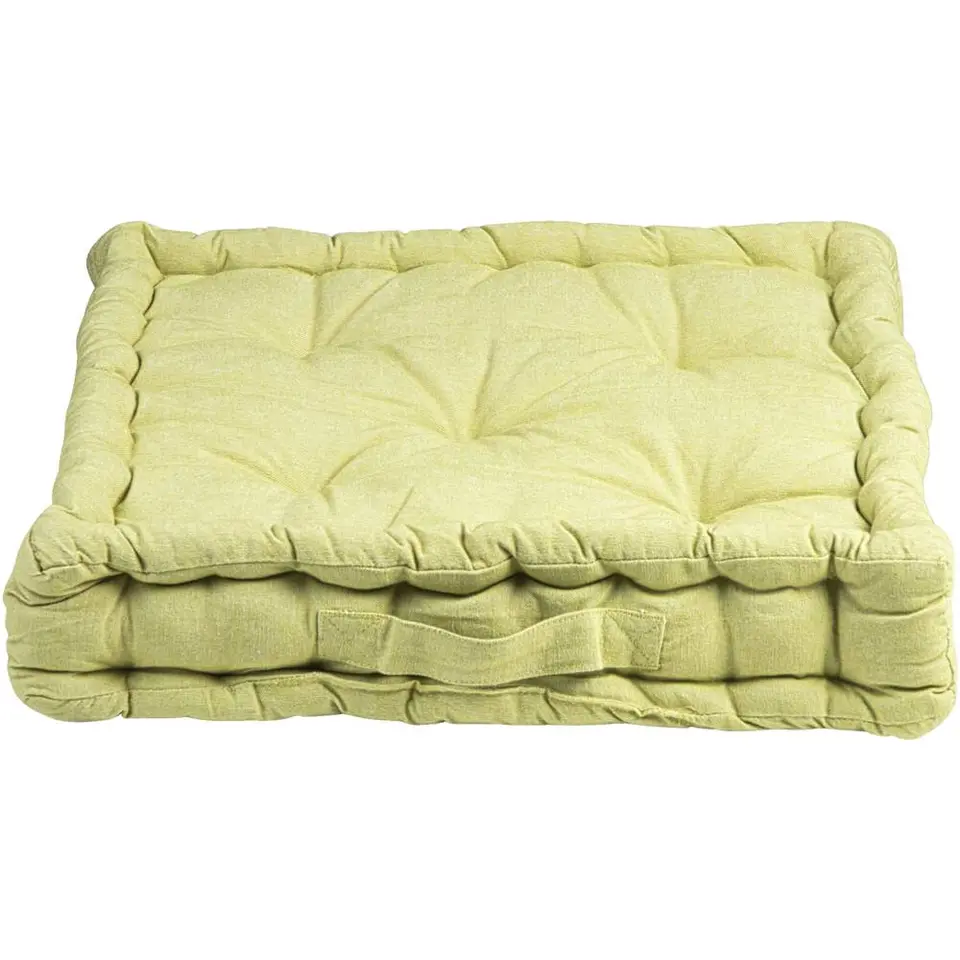 Matraskussen Mika - lime - 45x45 cm