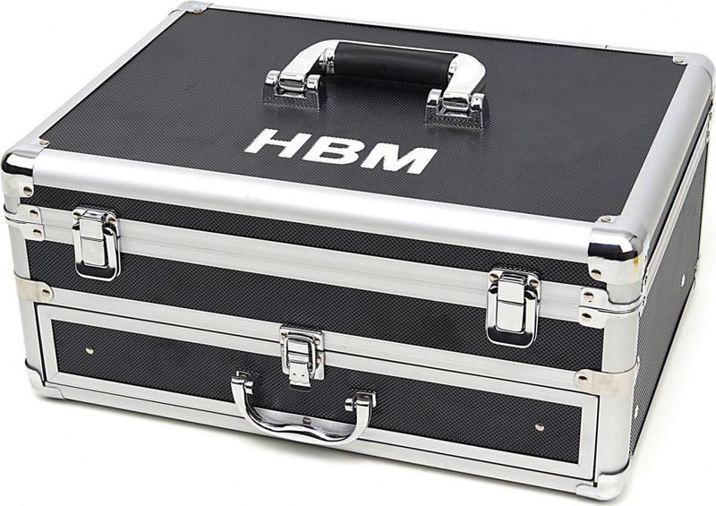 HBM - 20V Accuboormachine - 100 Delige Accessoiresset - Kleur Zwart