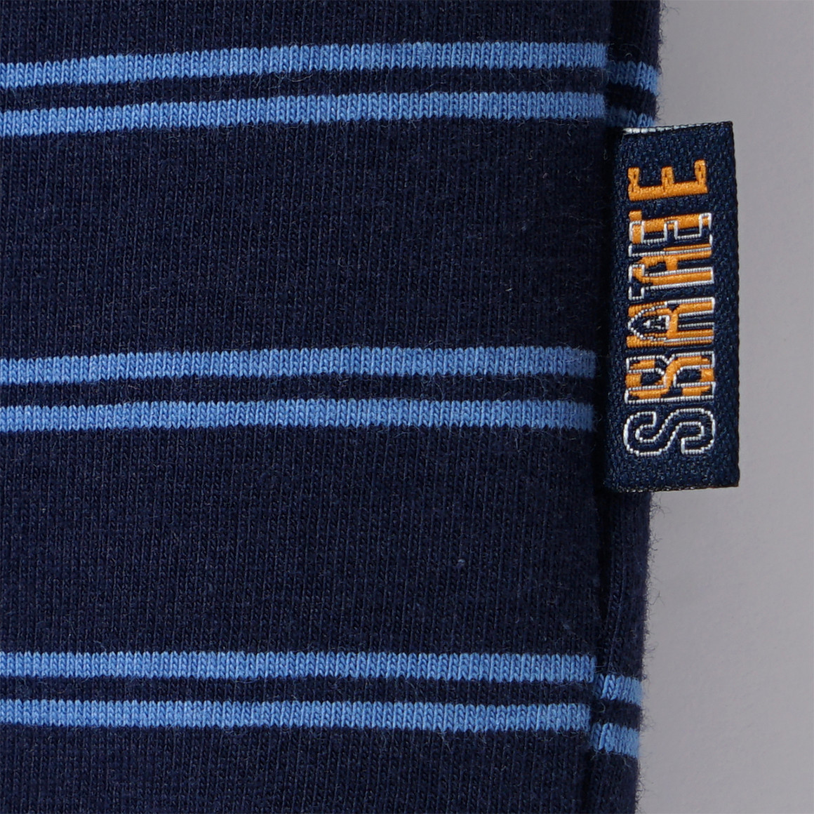 Yigga 2 Jungen Unterhemd mit Streifen blau / dunkelblau