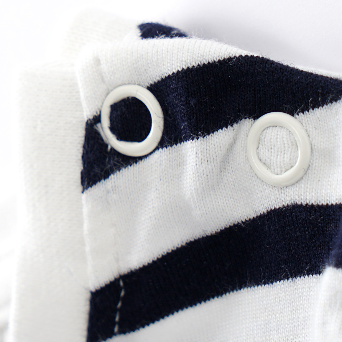 Famy 3 Baby T-Shirts im Basic-Look weiss / hellblau / dunkelgrau