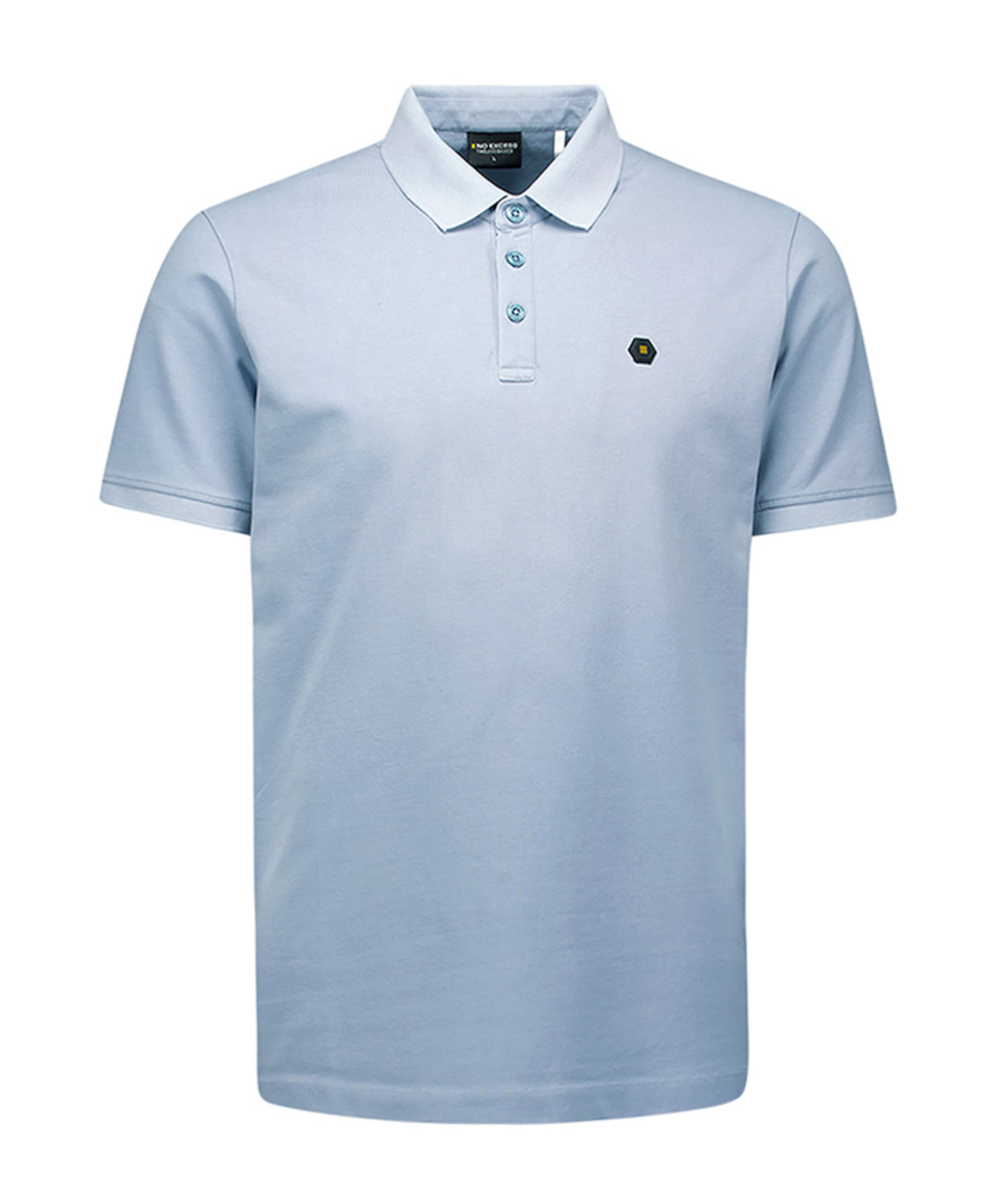 No Excess Heren polo blauw