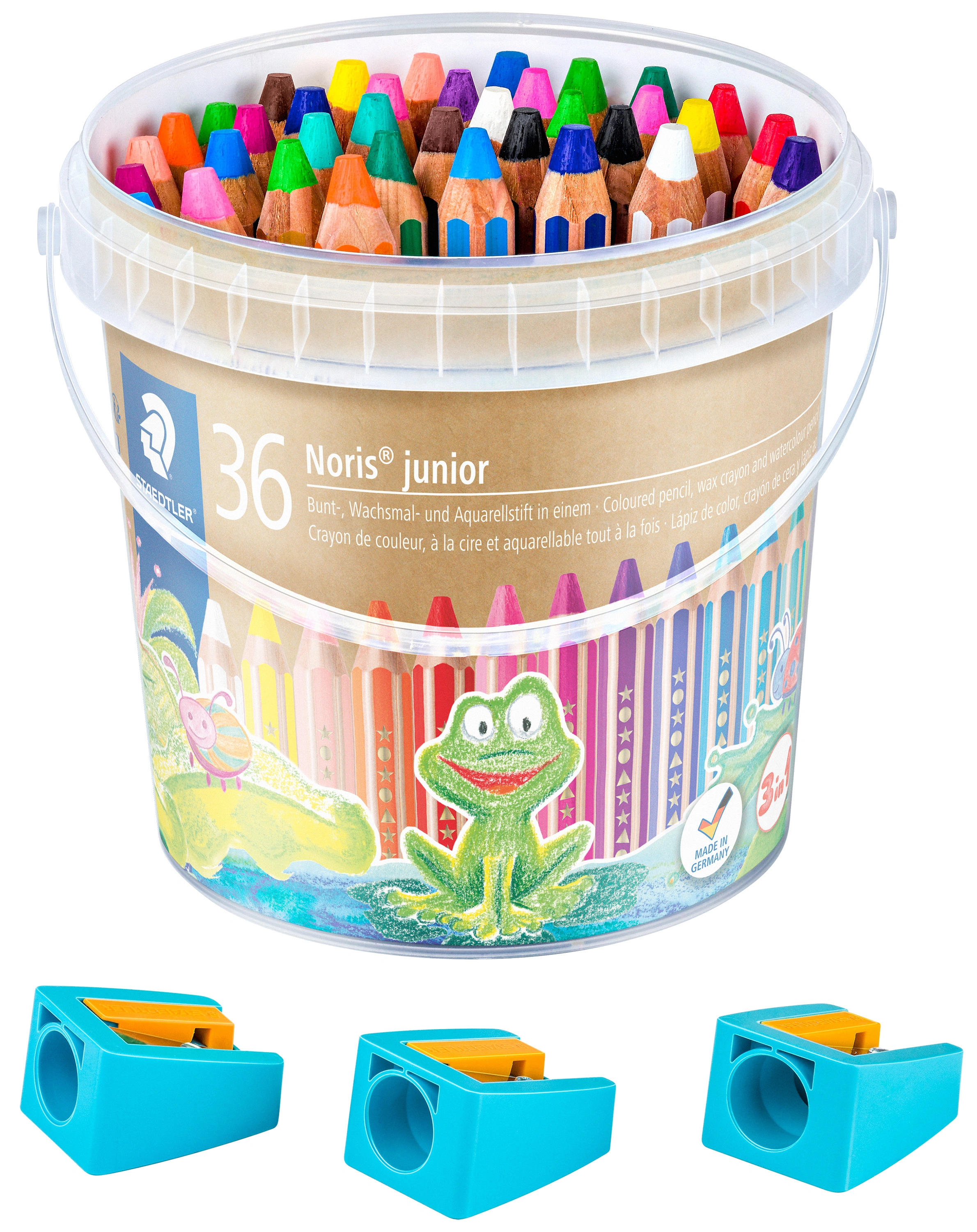 140 C36 Buntstift Noris® junior mit 36 Farben