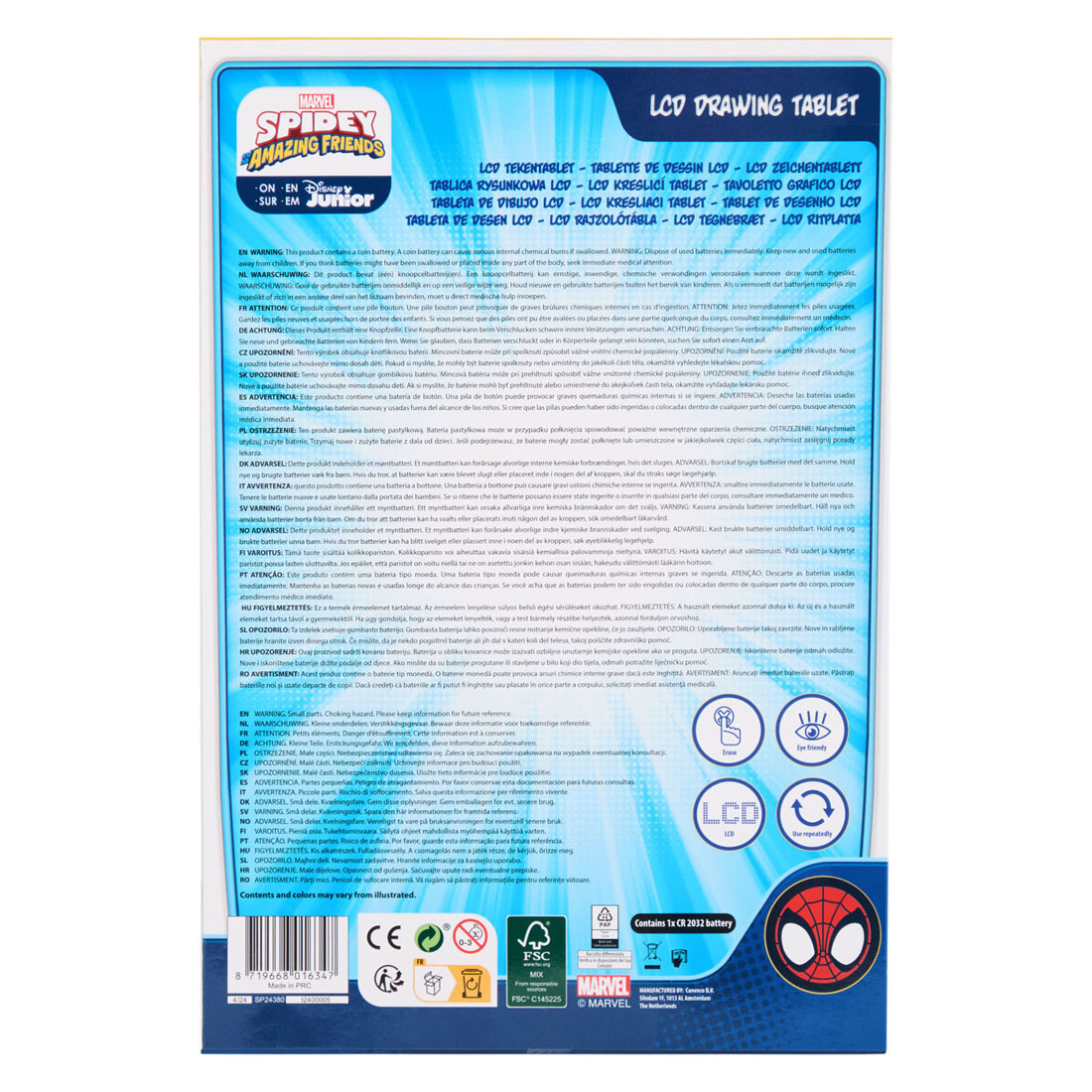 Spidey LCD Tekenbord