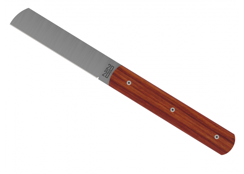 20/20® couteau de poche fermant, avec manche en bois de rose