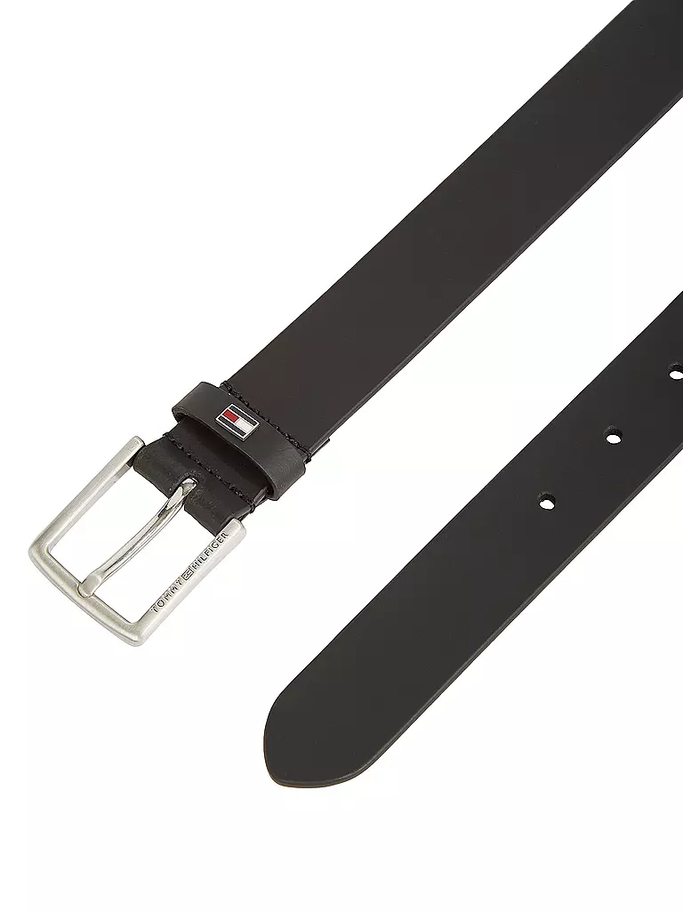 TOMMY HILFIGER Jungen Gürtel  schwarz