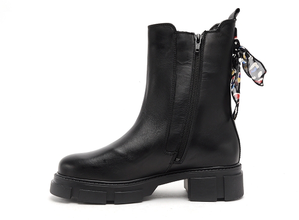 Goodstep boots bottine plates femme berry 3623 noir