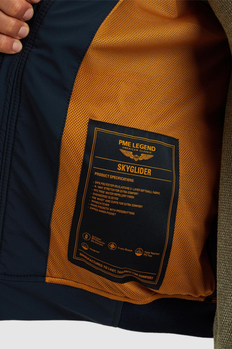 PME legend blauwe heren jas
