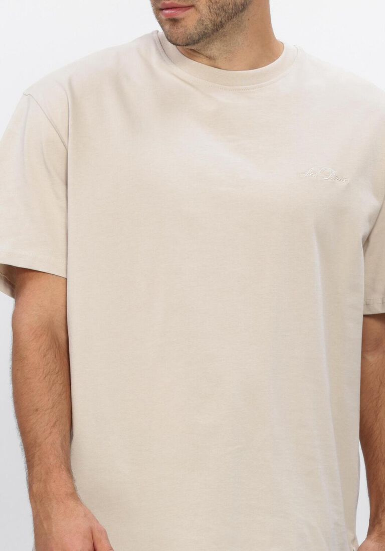 beige les deux t-shirt crew t-shirt
