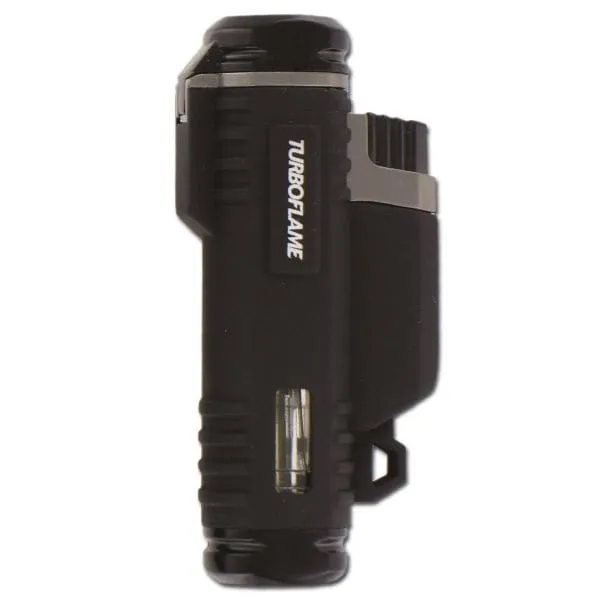 Pro-Force -  Gasfeuerzeug Pro-Force Turboflame Twin Laser schwarz