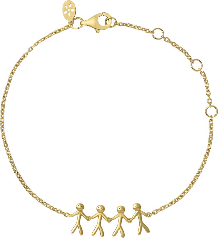 ByBiehl Together Family 4 bracelet - GP Sølv