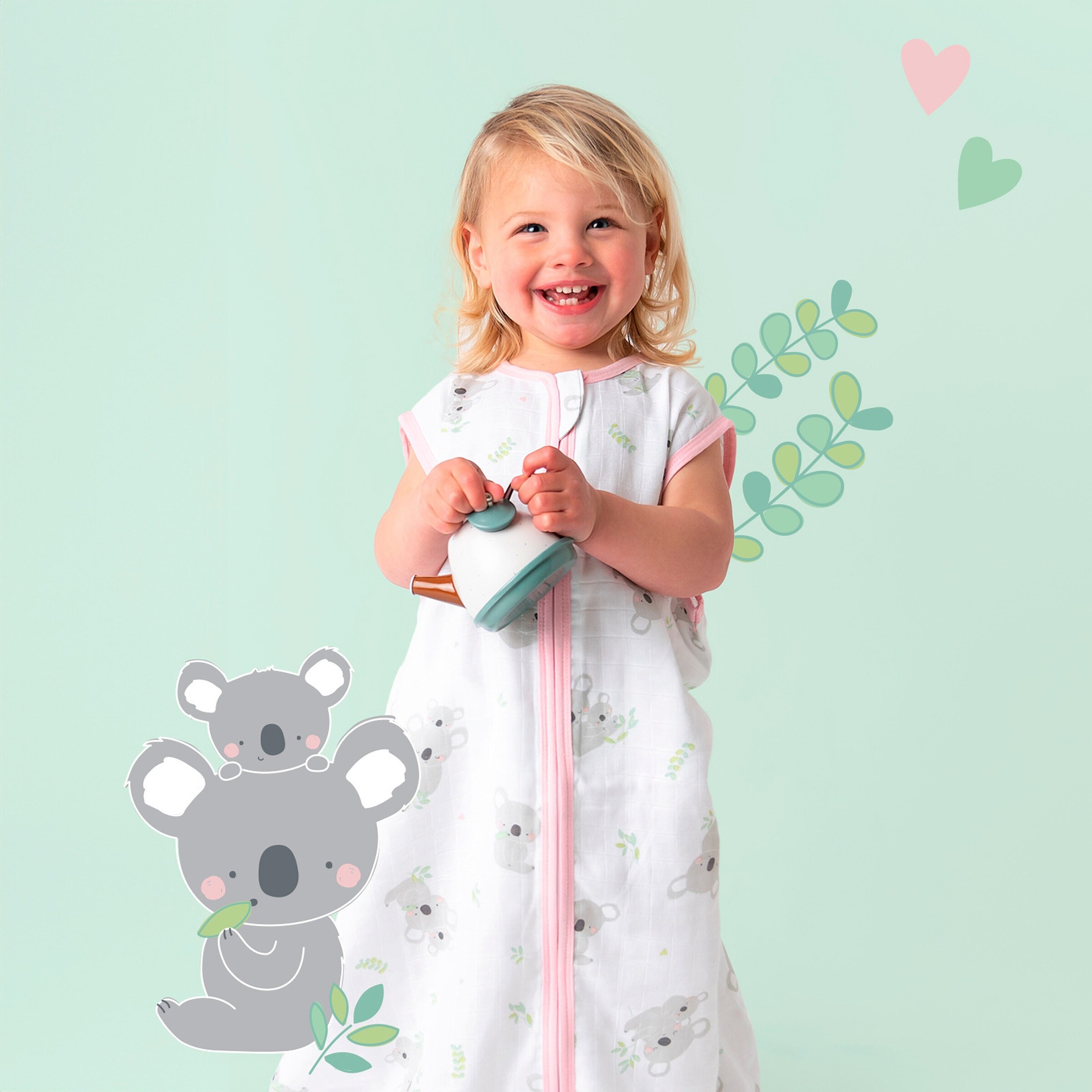 schlummersack Schlafsack ohne Füßen 0.5 Tog Koala