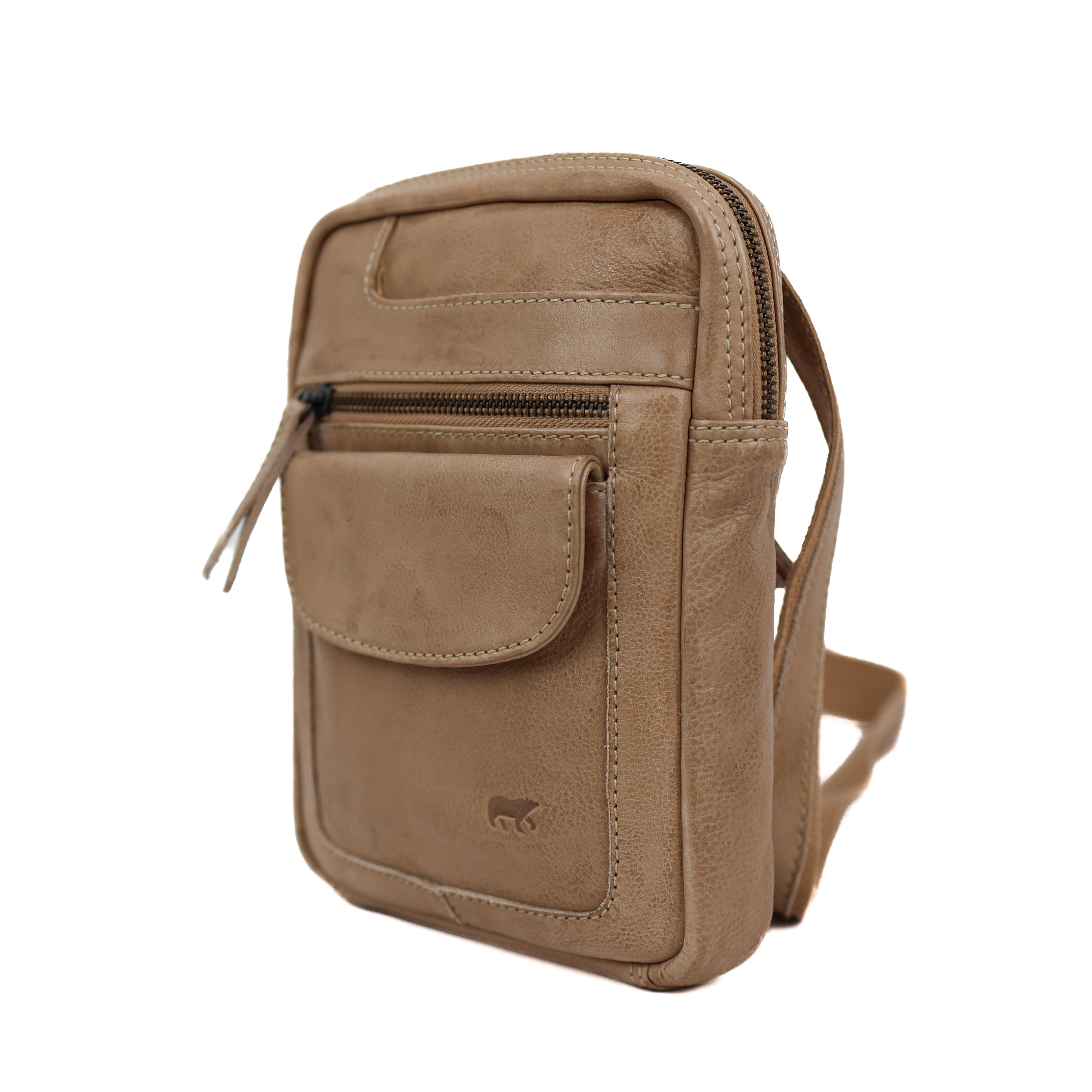Crossbody tas 'Sasha' beige Beige