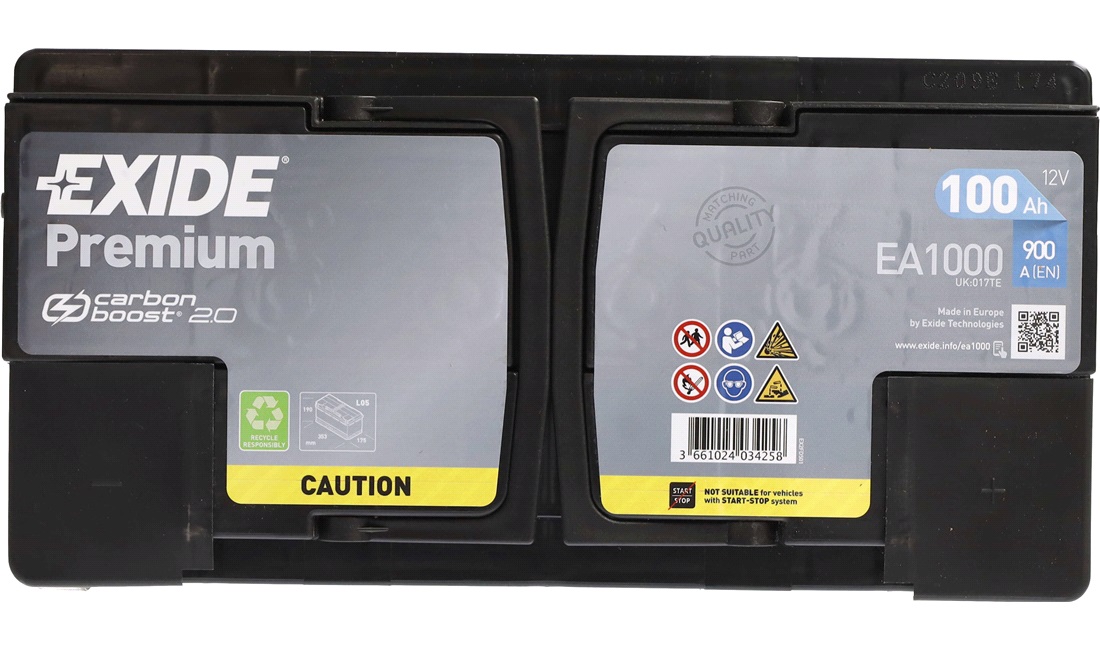 Batteri 12V 100Ah