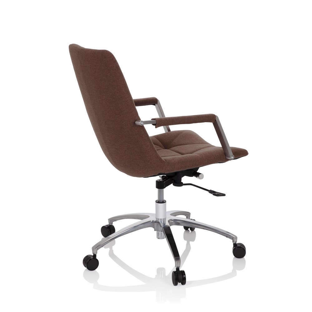 Home Office Bürostuhl SARANTO II Stoff mit Armlehnen hjh OFFICE