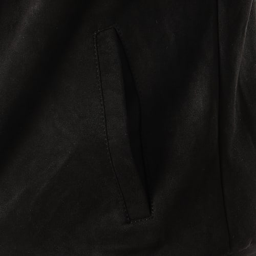 Bomber Suédine Noir