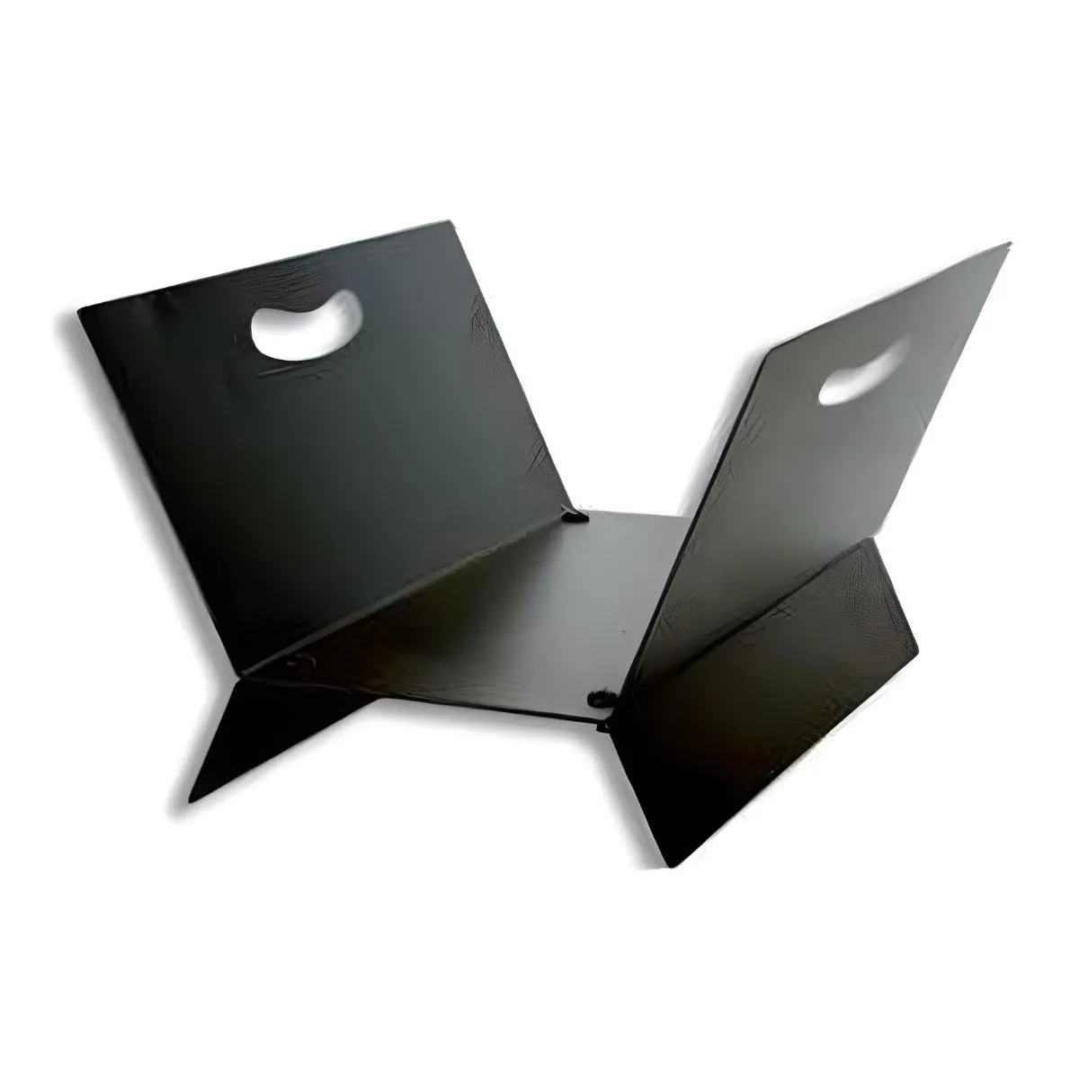 Visiodirect Panier à bûches en fer forgé