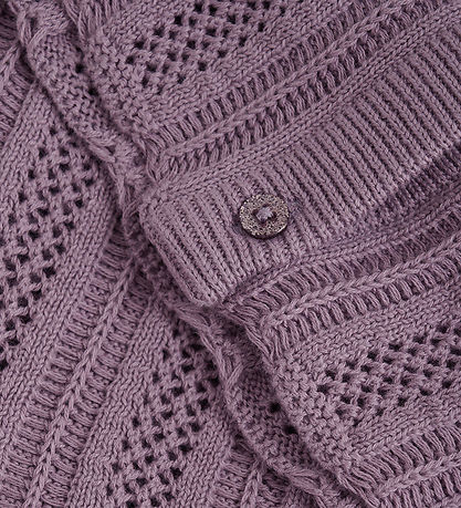 Minymo Stricken Cardigan - Elderberry