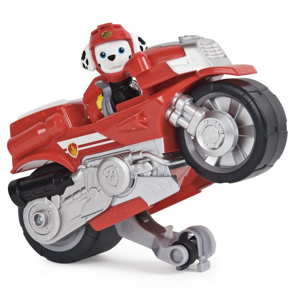 Paw Patrol - Moto Hvalpe Tema Køretøj - Marshall
