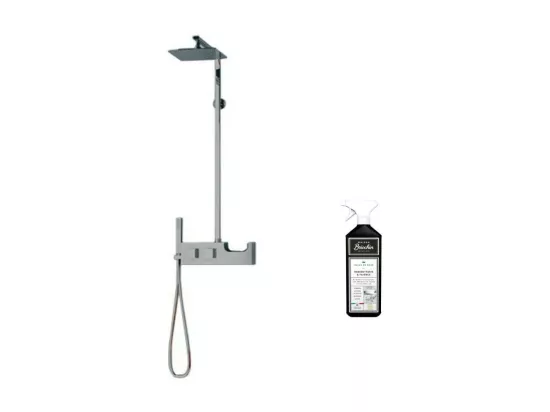 Colonne de douche KINEDO Aquachrome + nettoyant Briochin