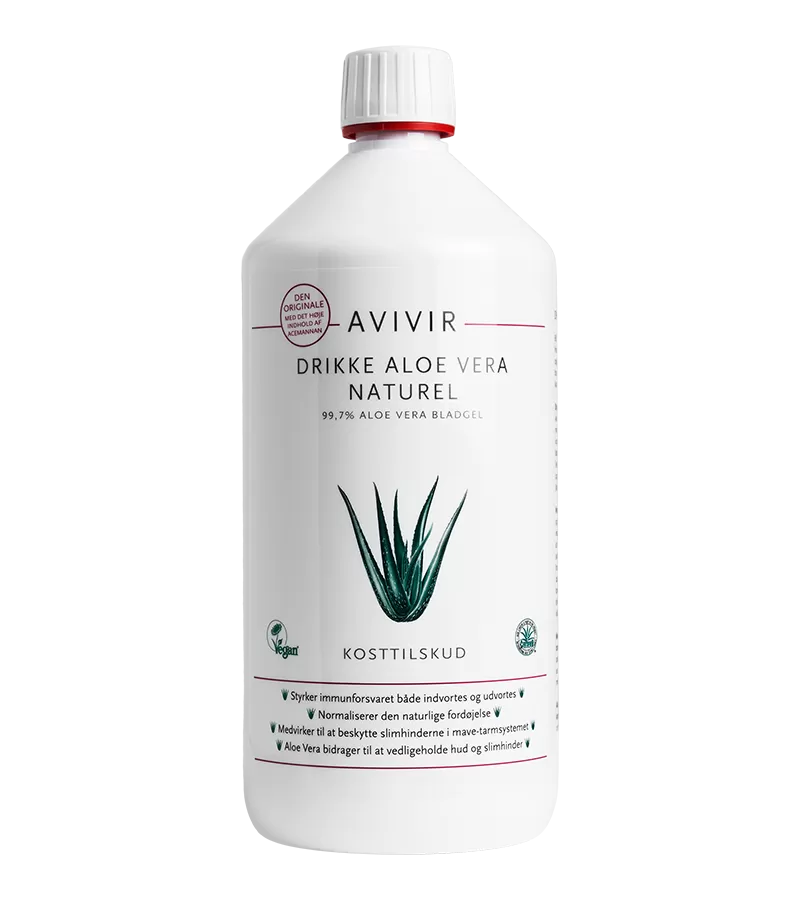 Avivir Drikke Aloe Vera Neutral - 1000 ml