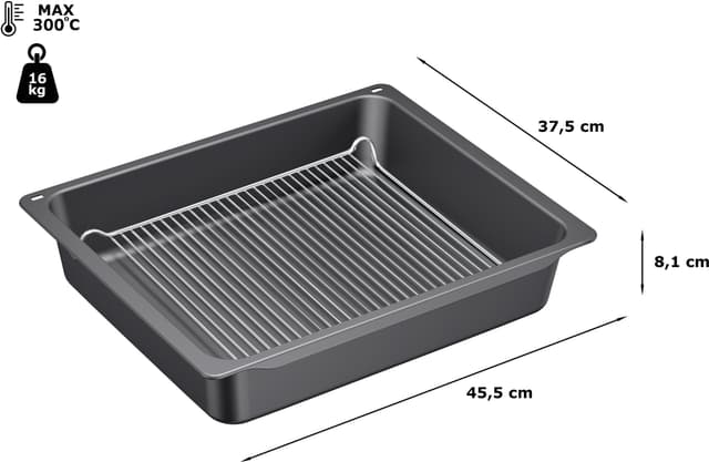 Bosch pande med rist HEZ633070