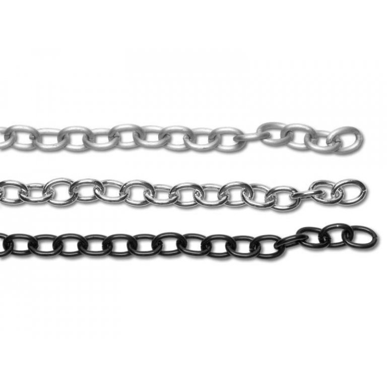Aluminium Gliederkette, unverschweißt