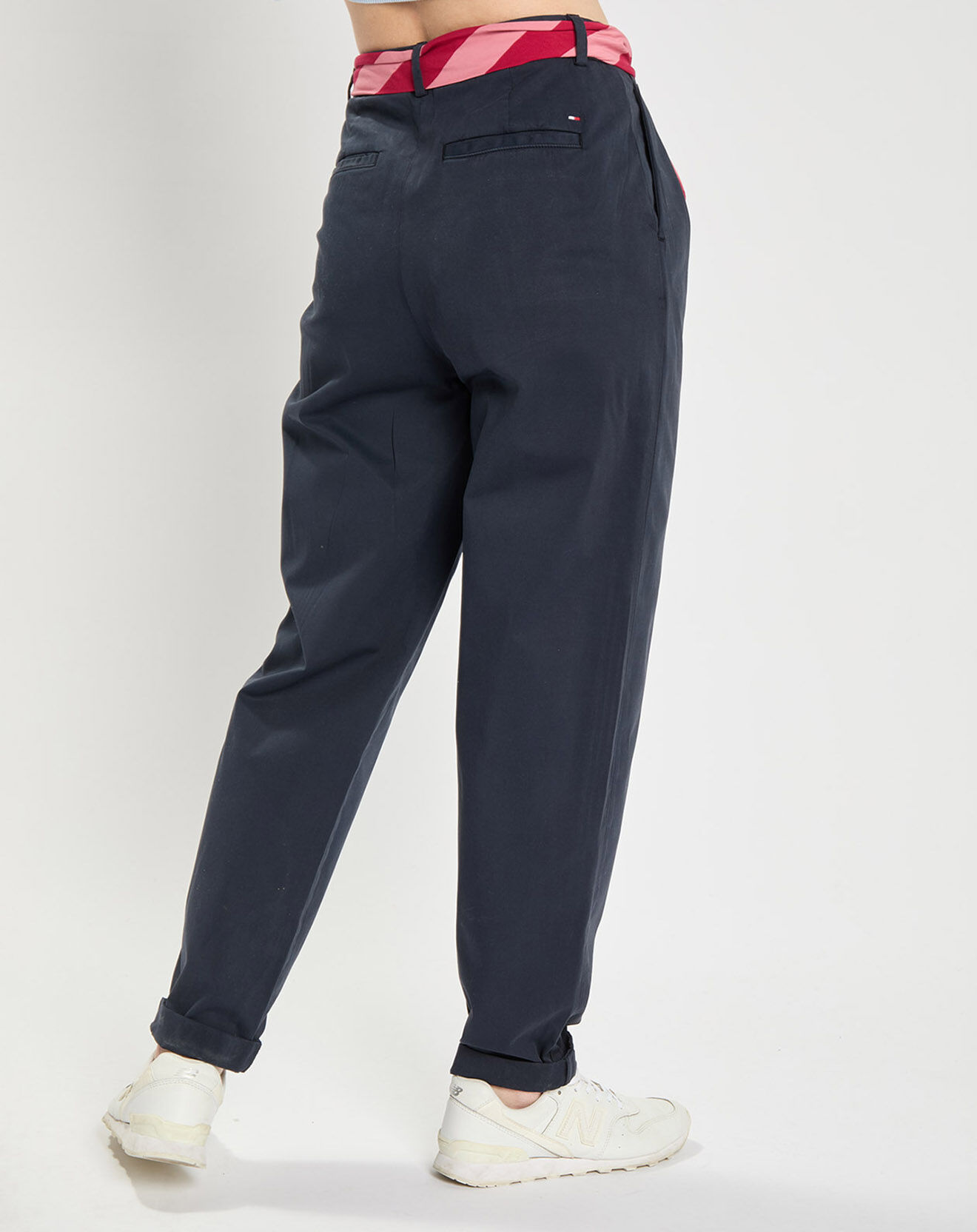 Tommy Hilfiger Pantalon chino avec foulard bleu marine