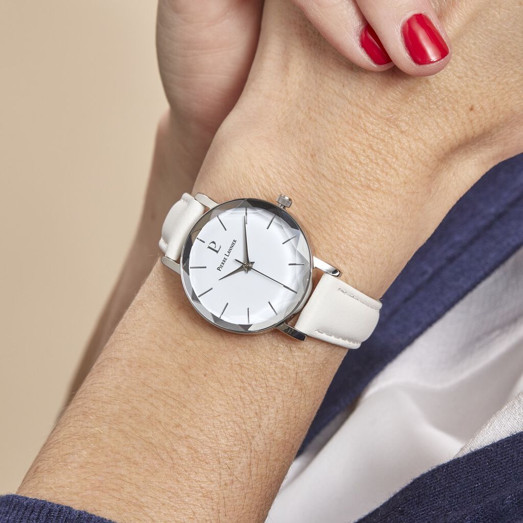 Montre Pierre Lannier Multiples Blanc