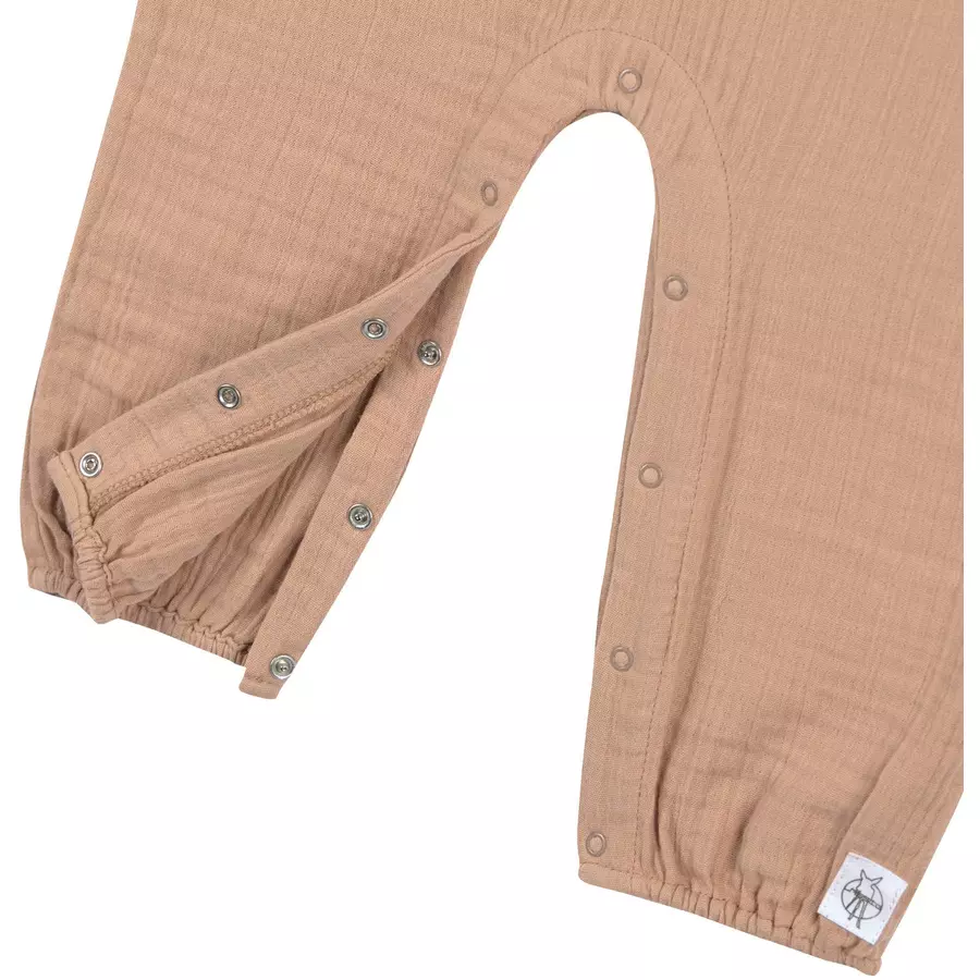 LÄSSIG Musselin Jumpsuit maple