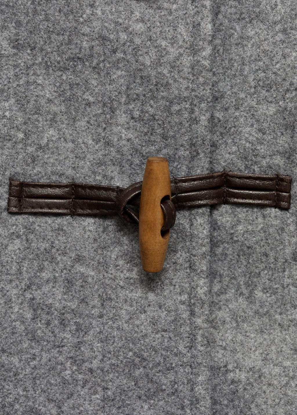 Mango Kids winterjas grijs